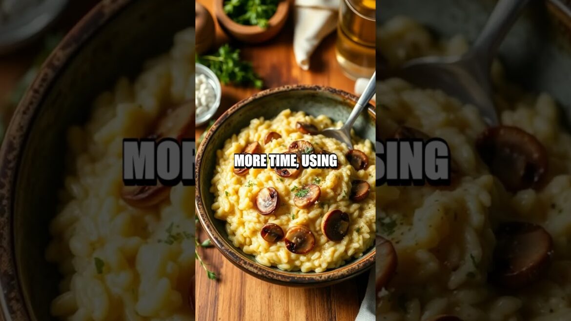 Quick and Delicious Garlic Butter Mushroom Risotto Quick and Delicious Garlic Butter Mushroom Risotto