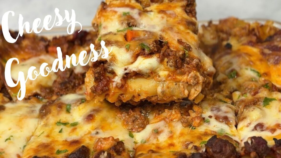THE LASAGNA OF YOUR DREAMS |  DELICIOUS & EASY LASAGNA RECIPE