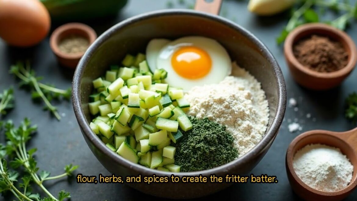 “Baked Zucchini Fritters (Kabak Mücver) | Healthy Turkish Recipe with Grandma”