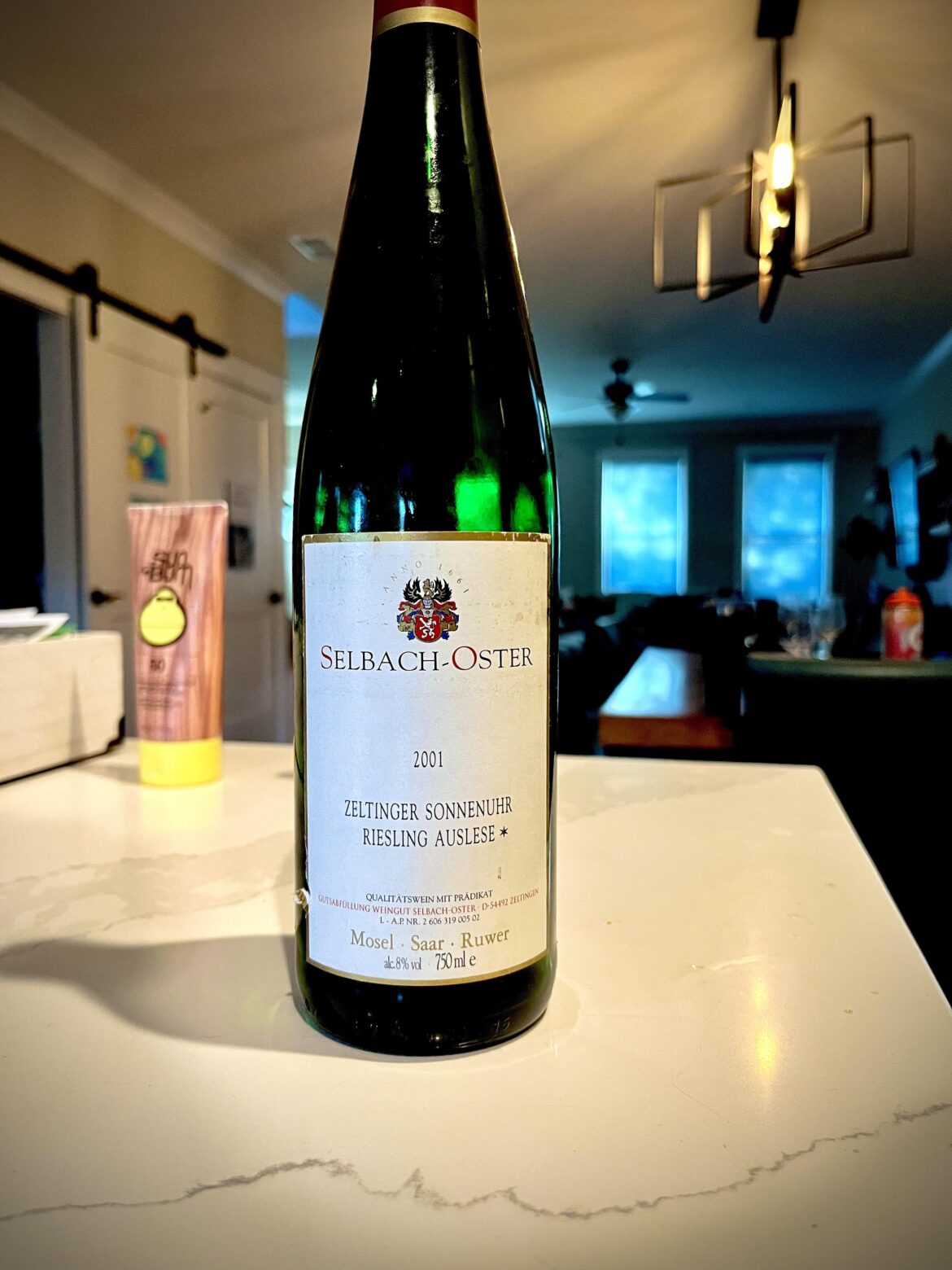 2001 Selbach-Oster Zeltinger Sonnenuhr Riesling Auslese *