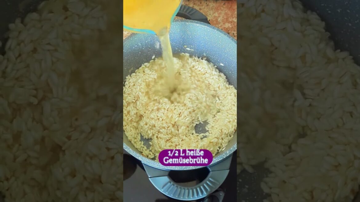 Bärlauchrisotto #einfachesrezept #risotto #bärlauch #italianfood