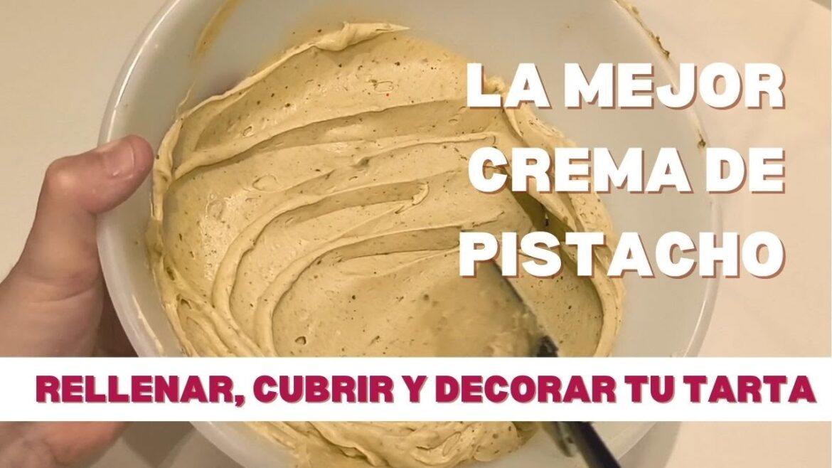 ¡ADICTIVA! La Mejor Receta de Crema de Pistacho que Vas a Probar