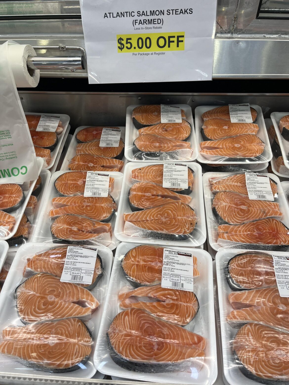 Costco farmed steak as sashimi ? I do fillet already