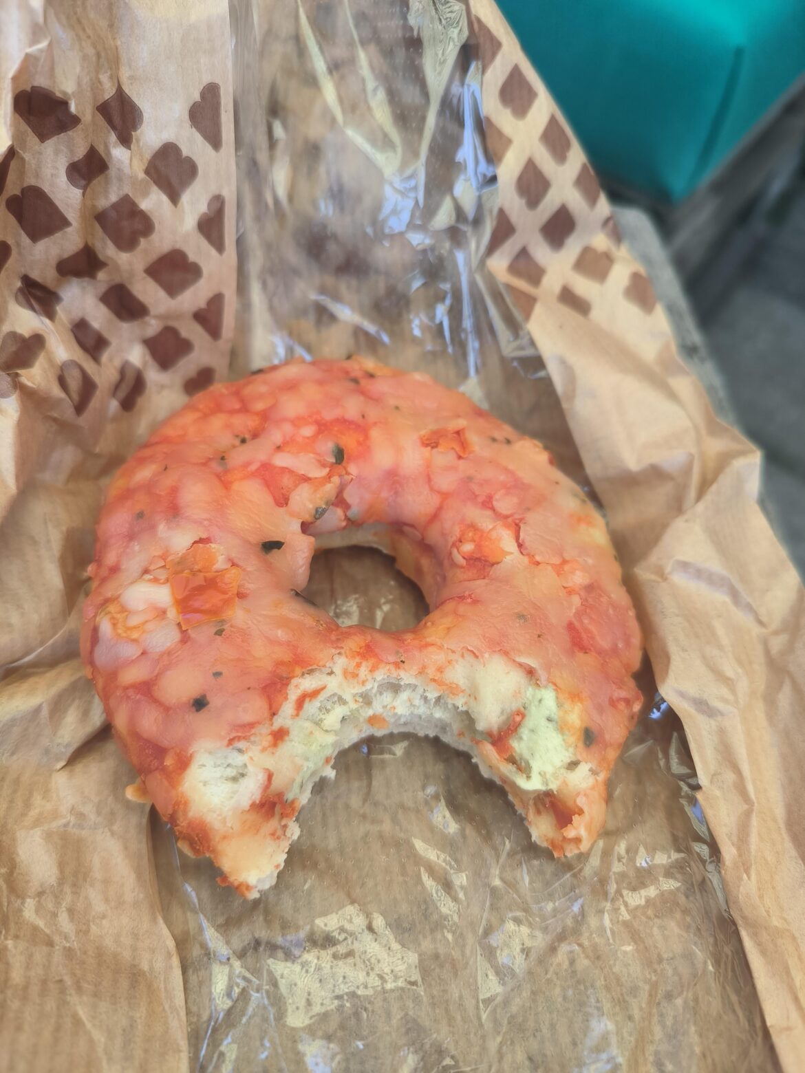 Pizza donut my brother gave me