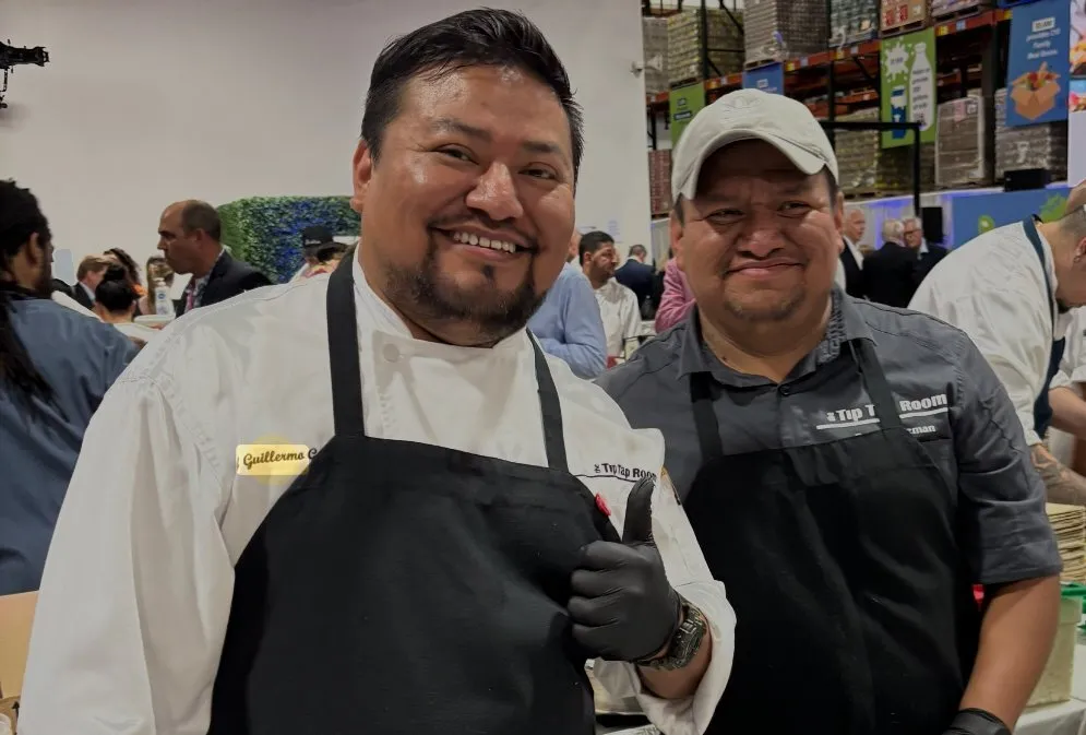 Chefs Guillermo and Sergio Guzman POE-Lenta Tip Tap Room Time Out Market Boston