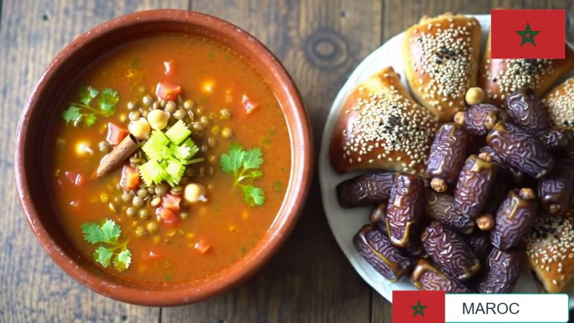 4  Harira – The Moroccan Lentil and Tomato Soup