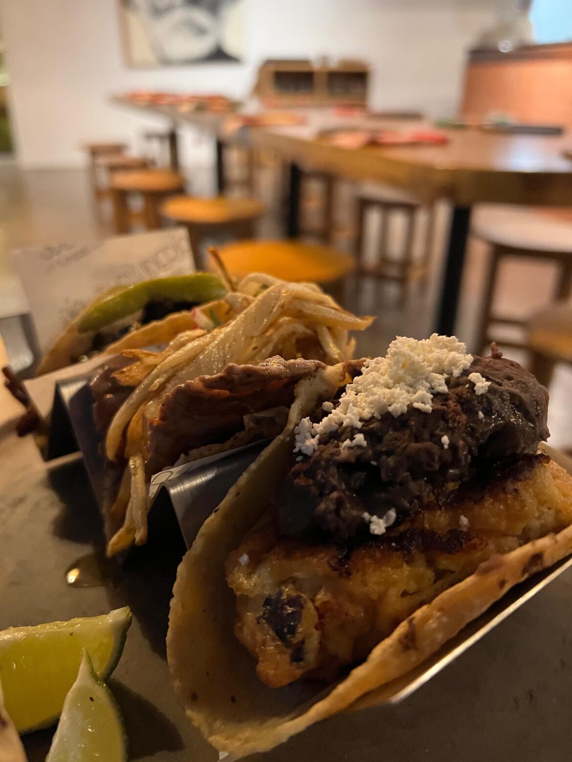 Oaxaca-inspired tacos