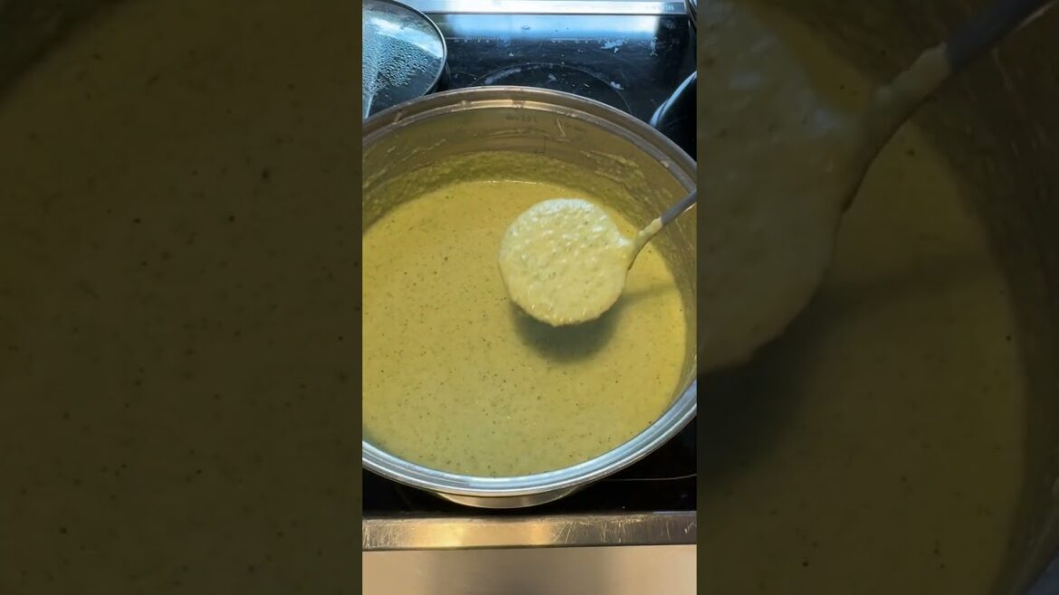 Cremige Brokkoli-Soße in 10 Minuten fertig