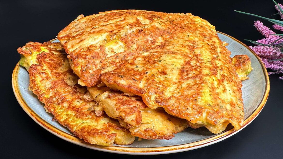 Gebratene Zucchini mit Käse schmecken besser als Fleisch! Ich koche sie so einfach und lecker.