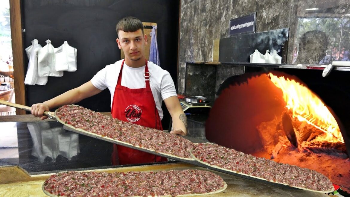 Authentic Konya Etli Ekmek Recipe Traditional Turkish Meat Flatbread Baked in a Stone Oven Authentic Konya Etli Ekmek Recipe Traditional Turkish Meat Flatbread Baked in a Stone Oven