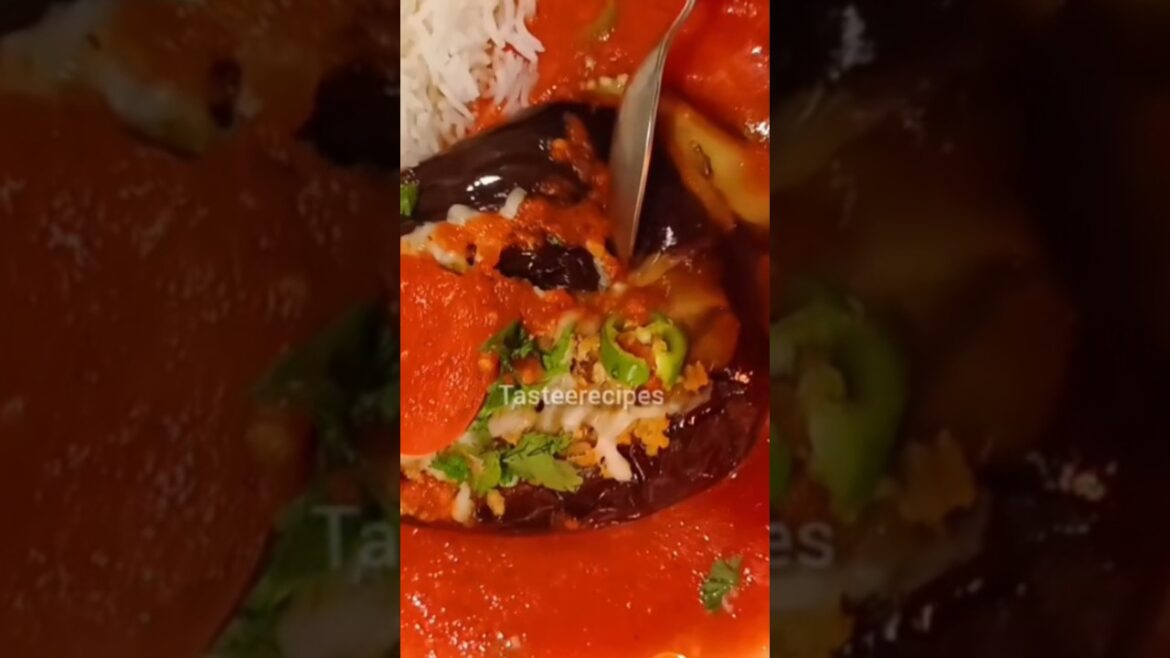 How To Make Turkish Style Stuffed Baigun|karniyarik#stuffedbaingan  #shorts