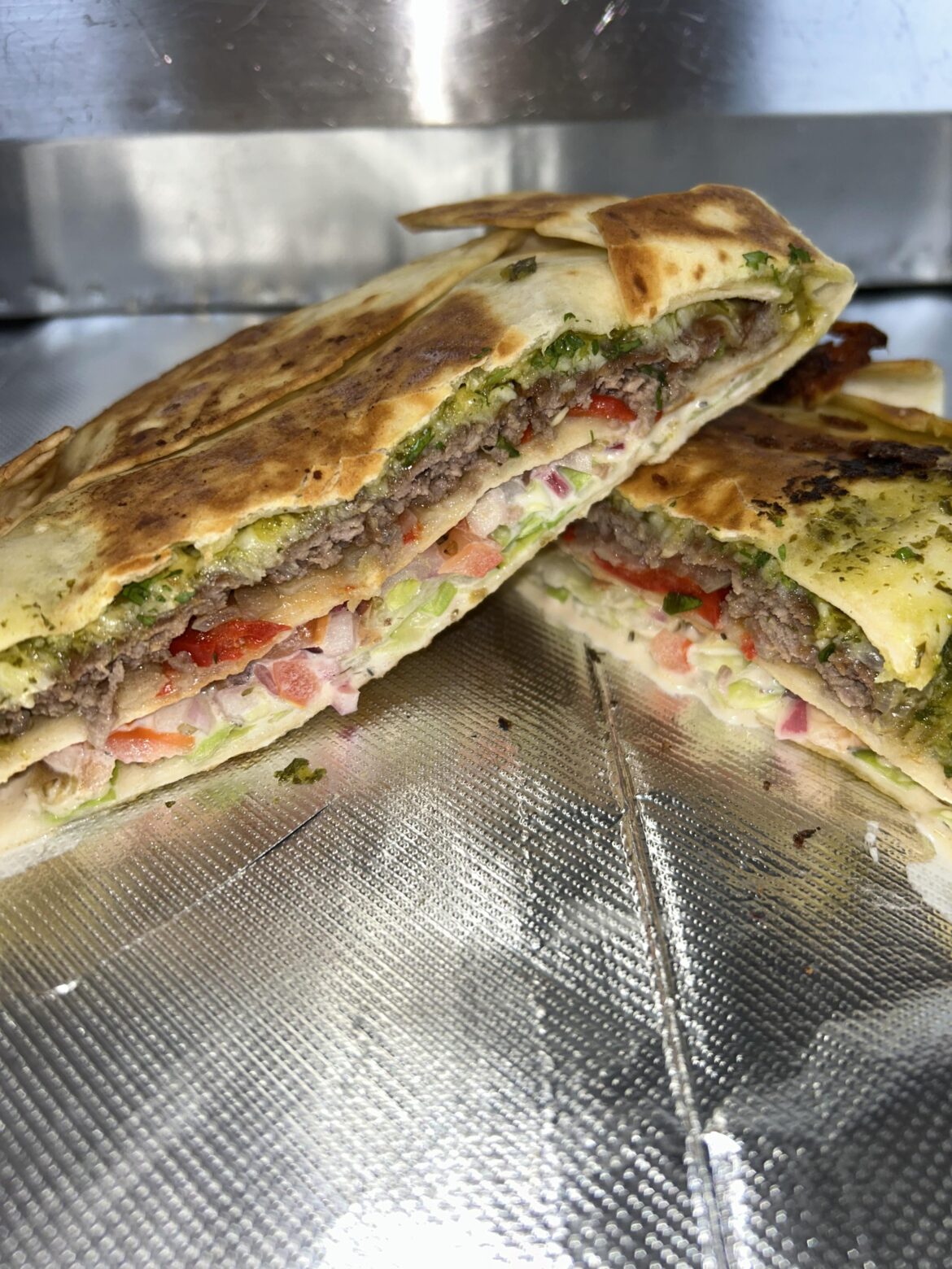 Is it still a burger?? Smash patty, Crunchwrap hybrid.