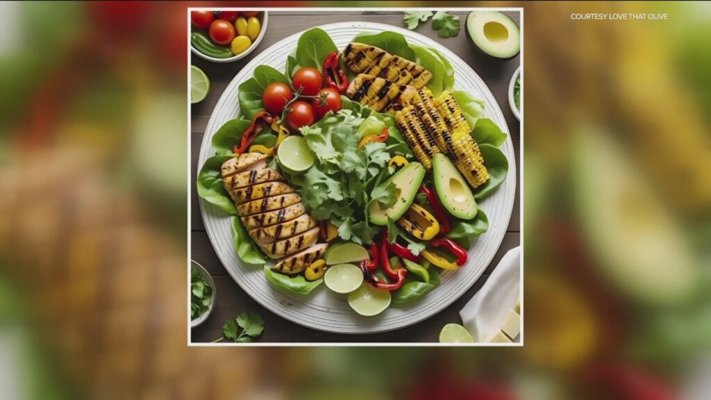 'Love That Olive' shares Grilled Fajita Salad recipe