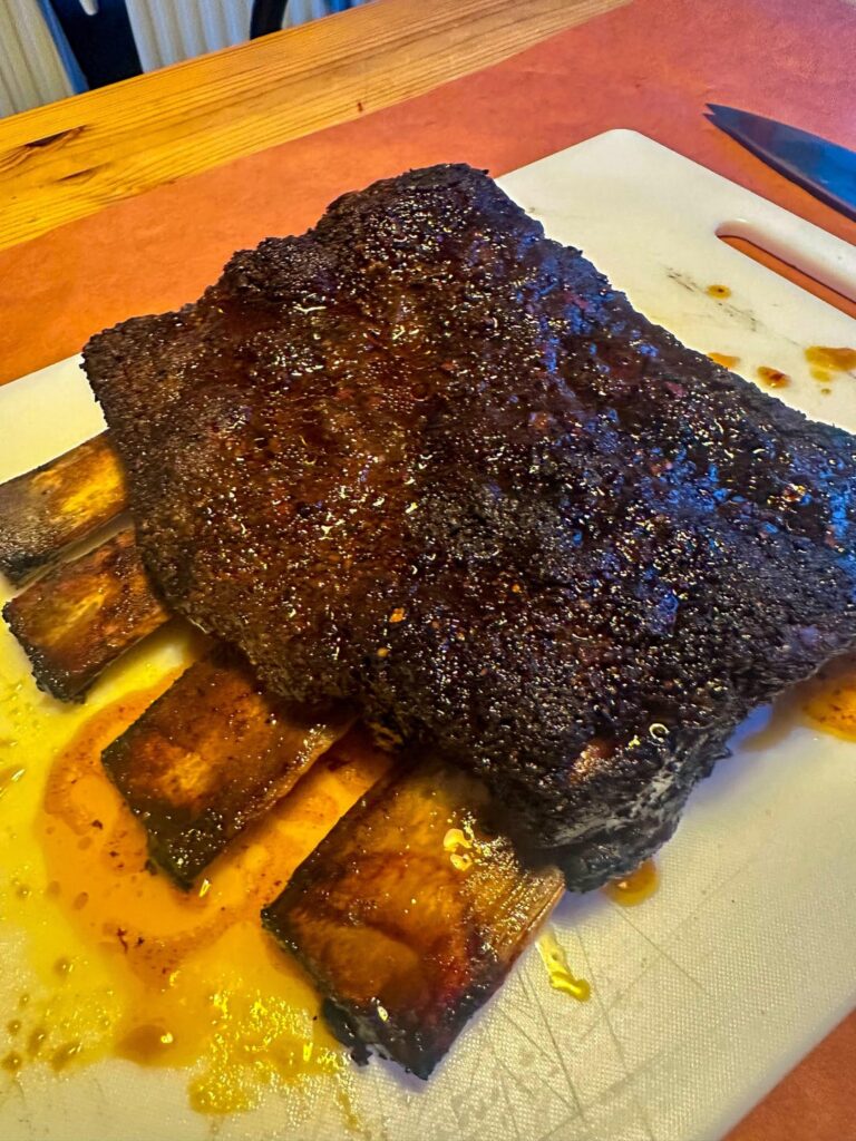 Smoked short rib
