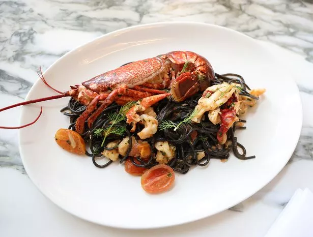Cibo's lobster ravioli is one of a number of pasta dishes served at the Manchester restaurant