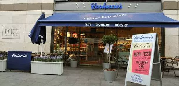 Carluccio's Cafe Restuarant, Met Quarter, Liverpool