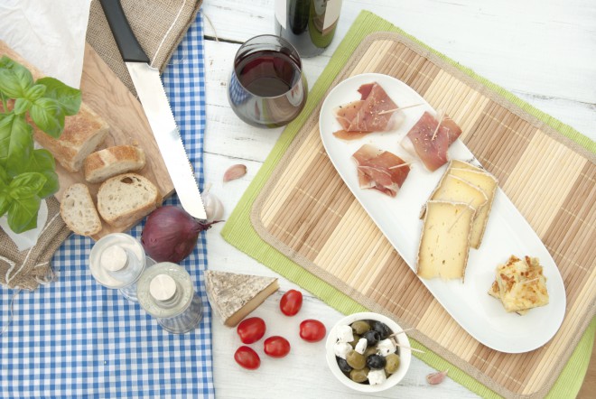 Picnic in Spain - tapas