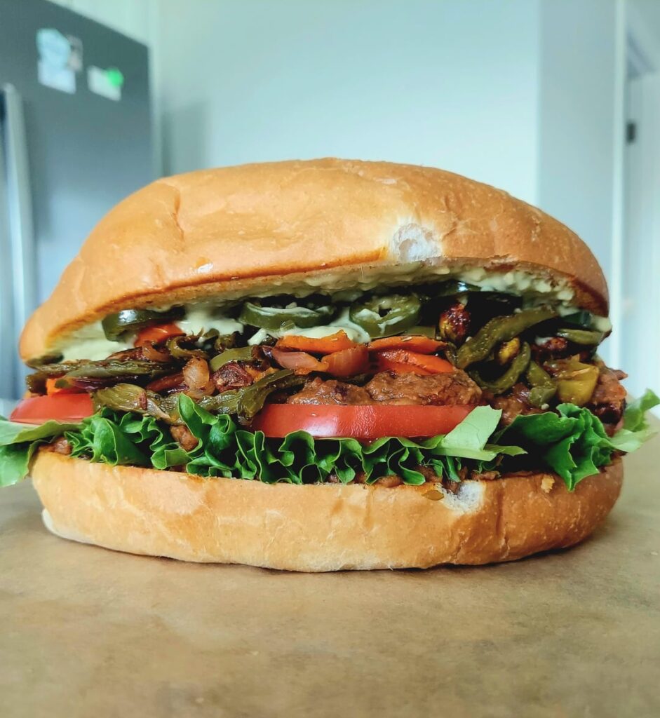 A big ole torta and some other sandwiches