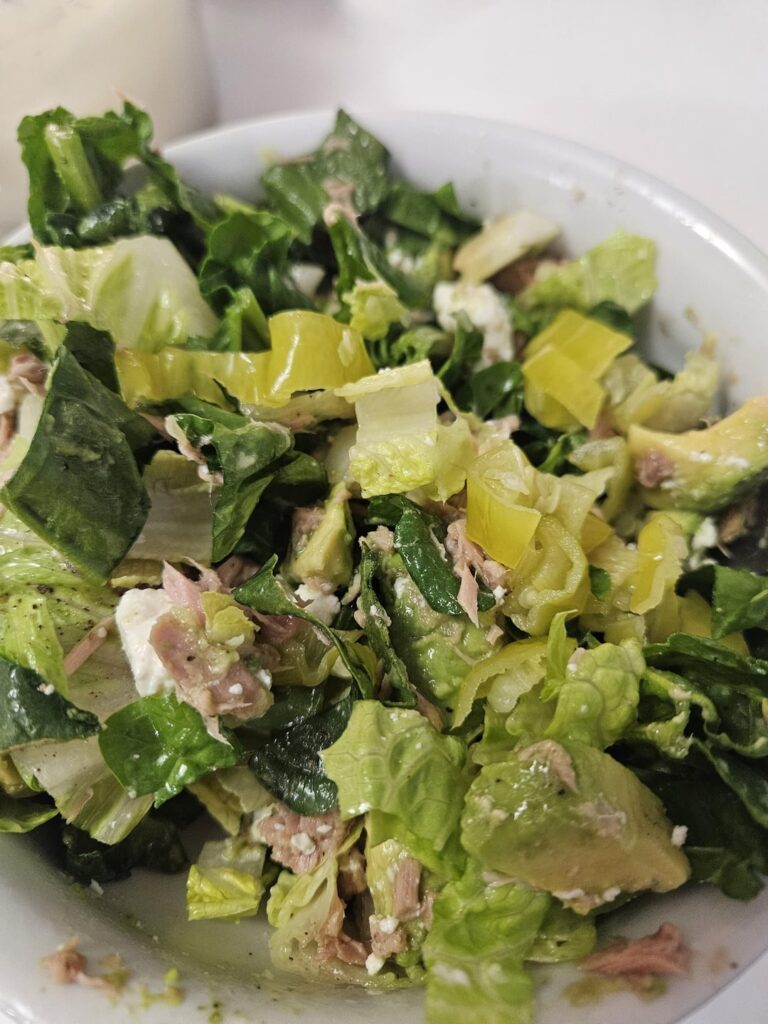 Another day another salad (things I've been eating)