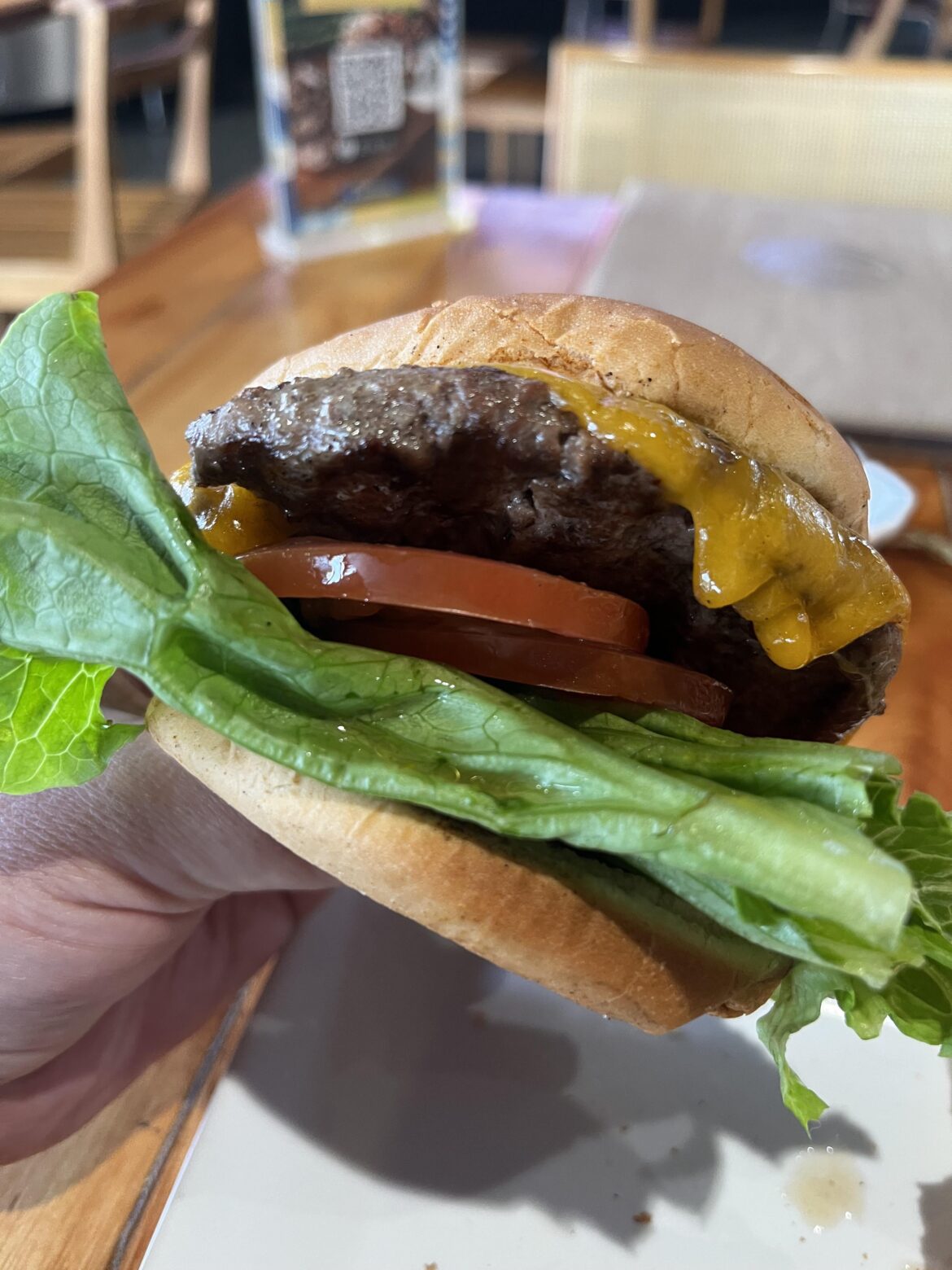 Kid’s burger on point!