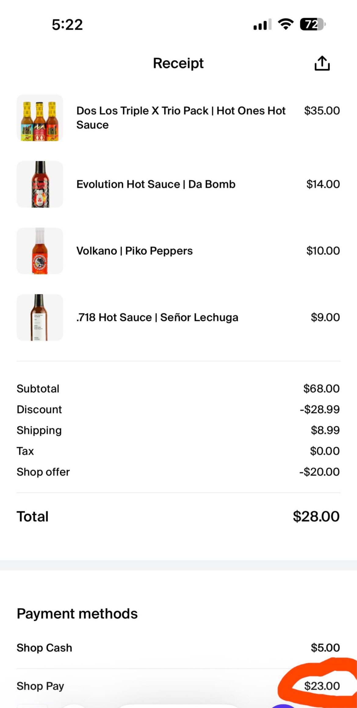 I got a hell of a deal, I think.