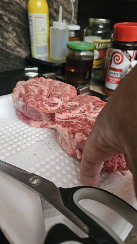First paycheck, got me and the family ribeye caps. How did I do?