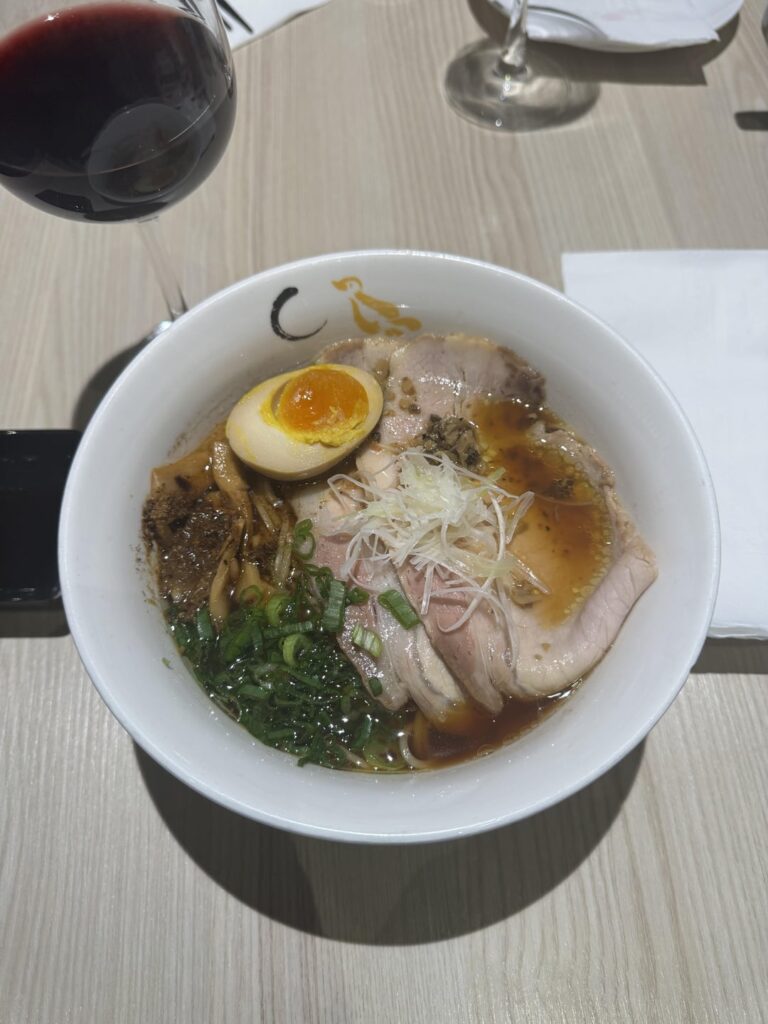 Signature clam shoyu at Konjiki Yorkdale