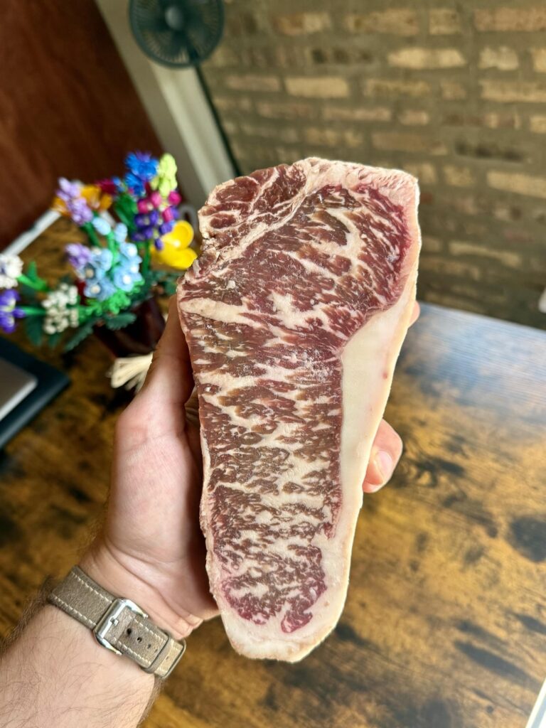 This cow lived well and died deliciously.