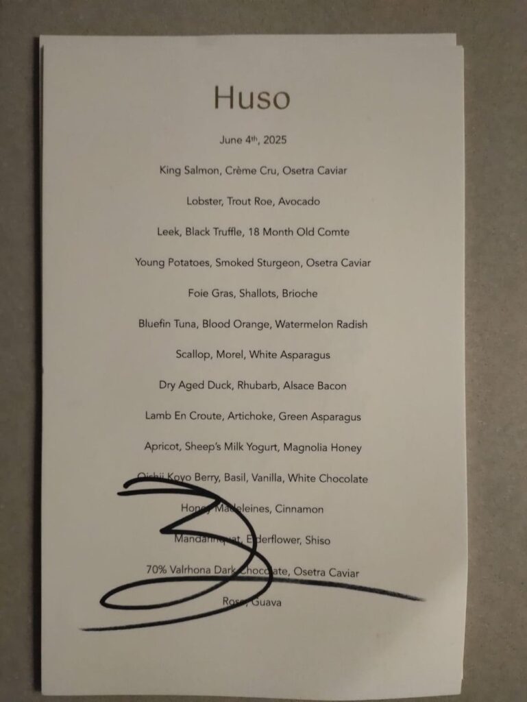 Huso – Tribeca, NYC Huso - Tribeca, NYC