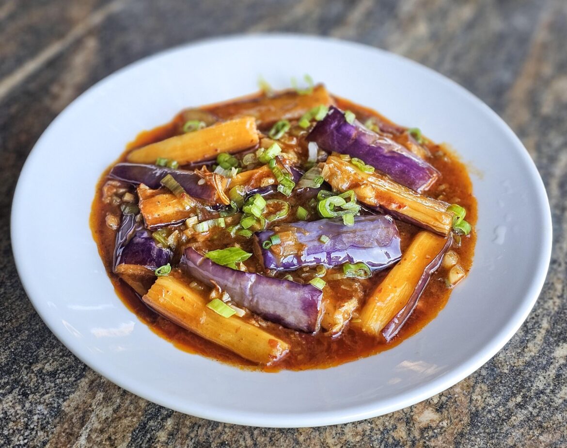 Fuschia Dunlop's Sichuan Fish-Fragrant Eggplant