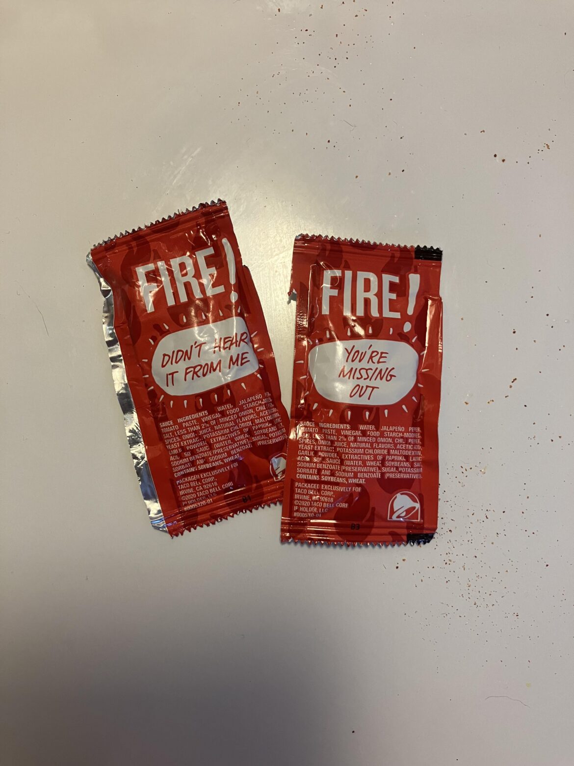 Does anybody else use 1 packet of sauce per bite?