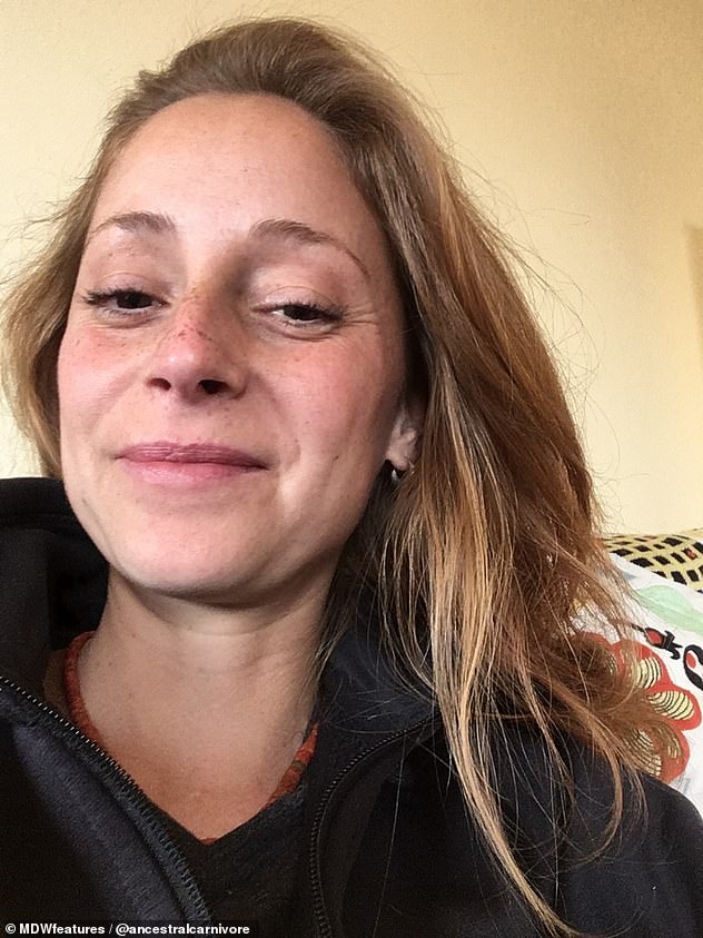 Natalie now, since going carnivore, says 'I also consume eggs, cured meats (additive free) and broths. I usually do not snack in between my two meals as I am not hungry.
