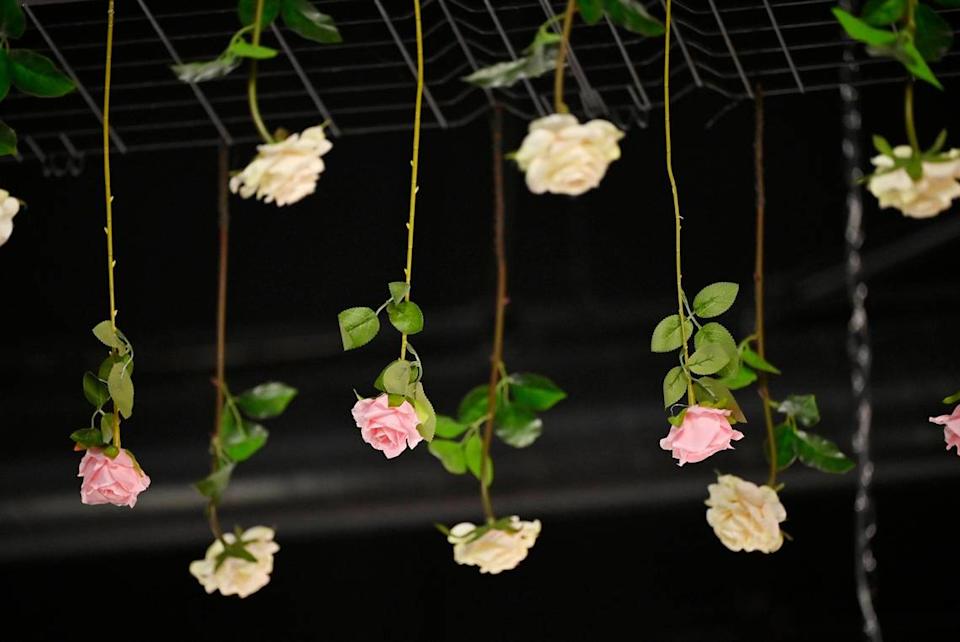 Roses hang from the ceiling as decor at Rustika Cafe & Bakery, which has opened its first location in California at Herndon and Willow avenues in Clovis. The new bakery and cafe offers a mix of breakfast and lunch offerings including decadent pastries, cakes and breakfast, along with sandwiches, empanadas and more, plus coffee drinks.