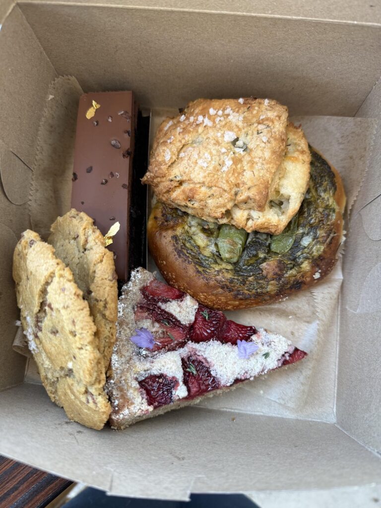 Treats from Orange and Blossom bakery in PDX