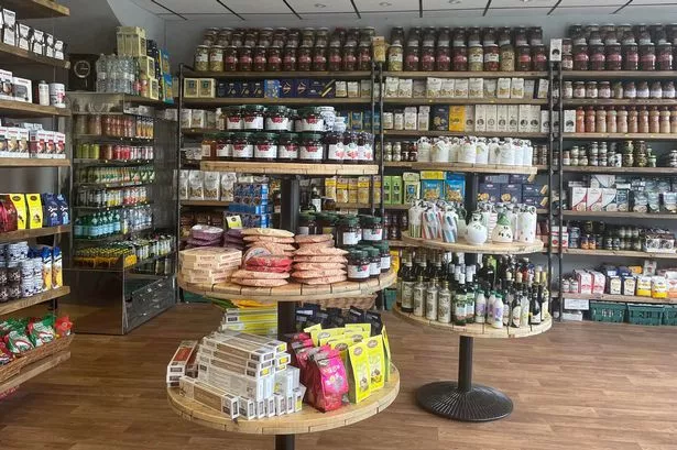 Look at all those treats! The Italian Store has sprung onto the scene in Exmouth