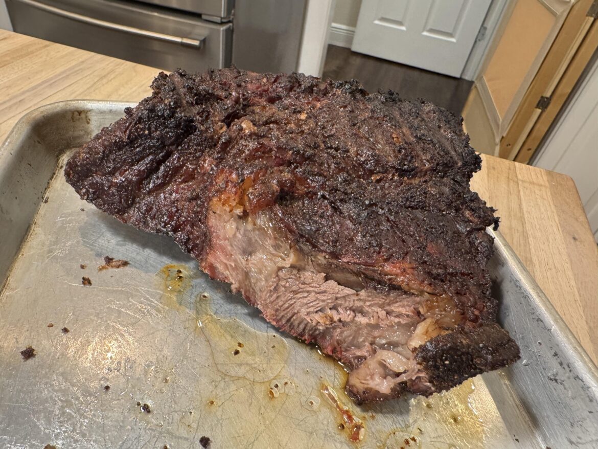 Smoked Chuck Beef Pot Roast