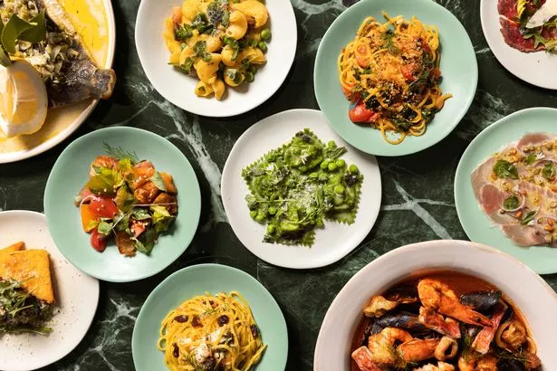 Selection of food from Lina Stores