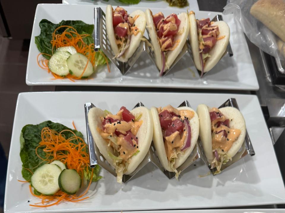 Hutchinson Island Bar and Grille in Ocean Village in Fort Pierce has a menu that features fresh seafood, American fare and Italian dishes.