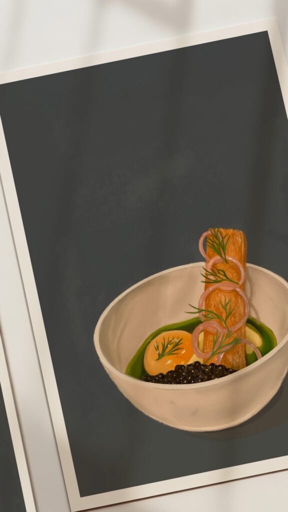 An Art Tribute to “Eggs on Eggs on Eggs” from The Modern