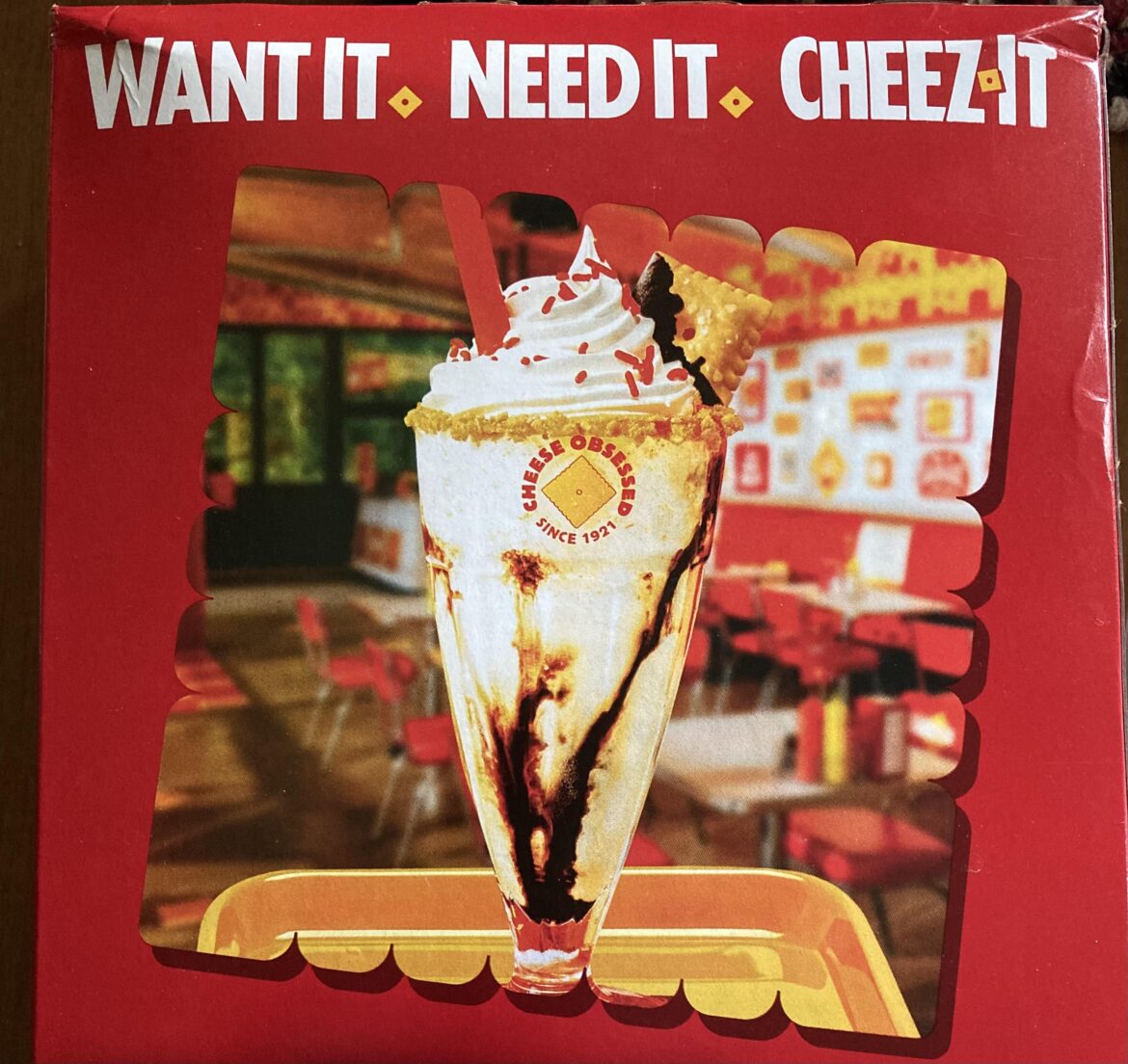 Ice cream with Cheez-It?
