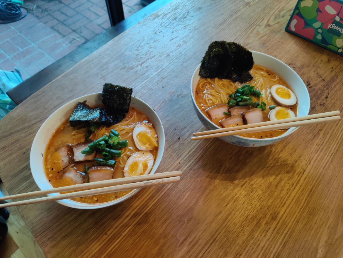 First time making ramen