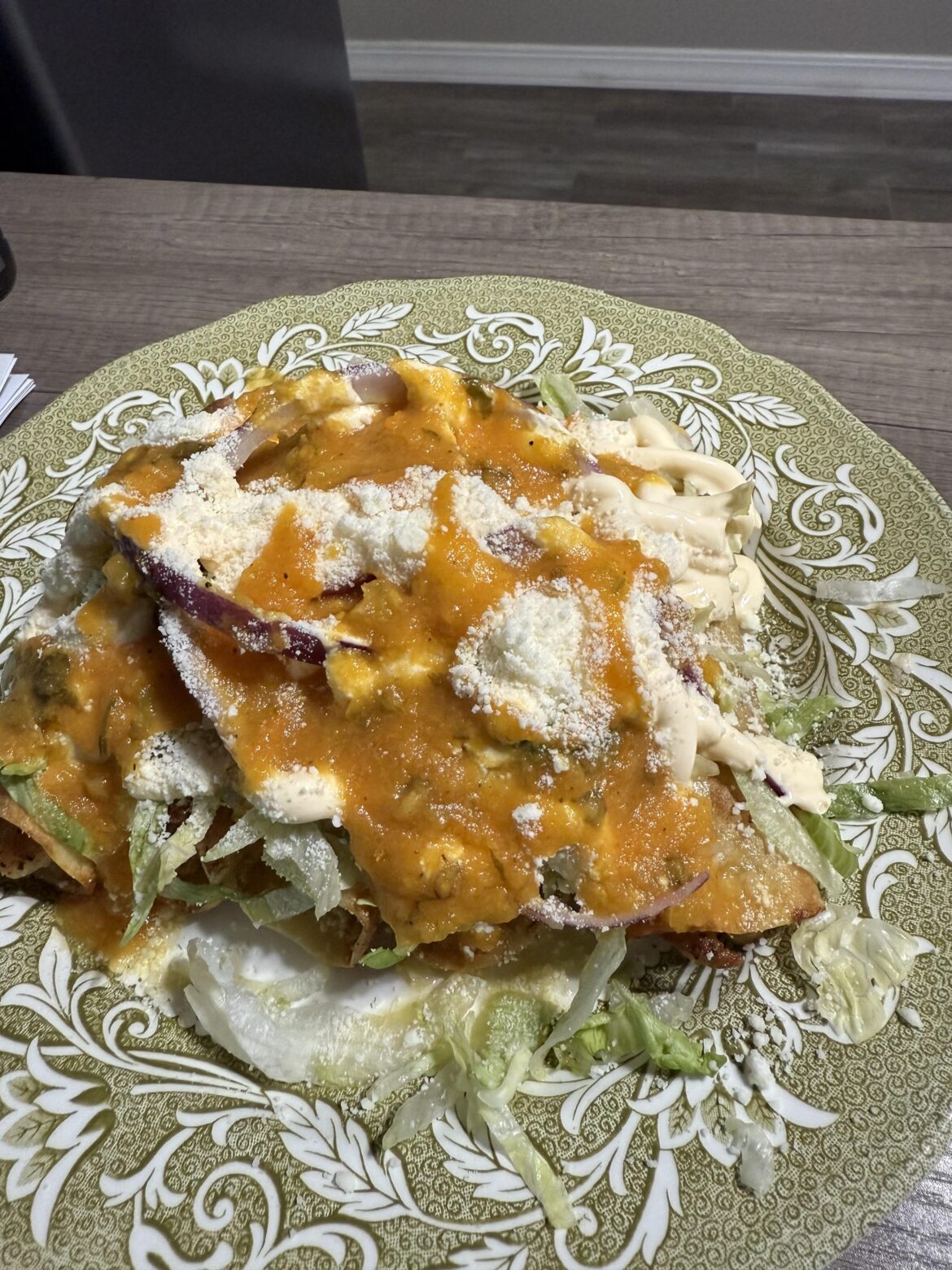 Chicken tacos dorados for breakfast? Don’t mind if I do!