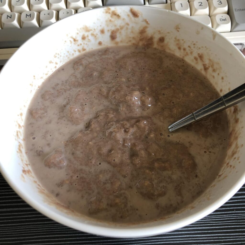 Food that I enjoy, mainly slop