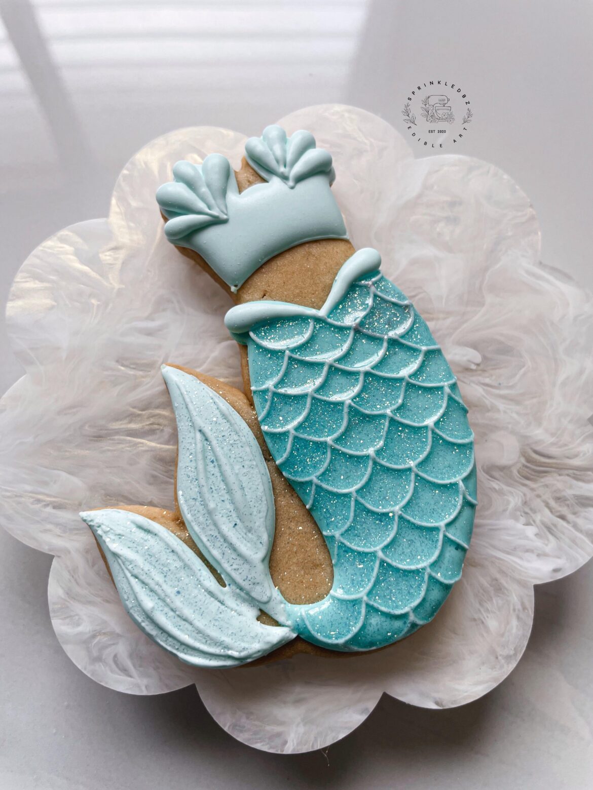 Mermaid cookie 🤍