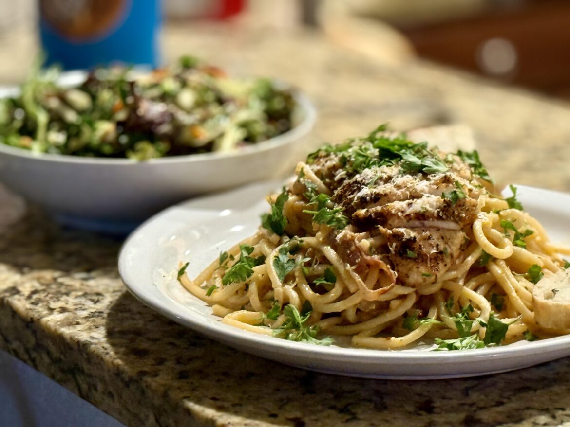 Made some homemade pasta tonight