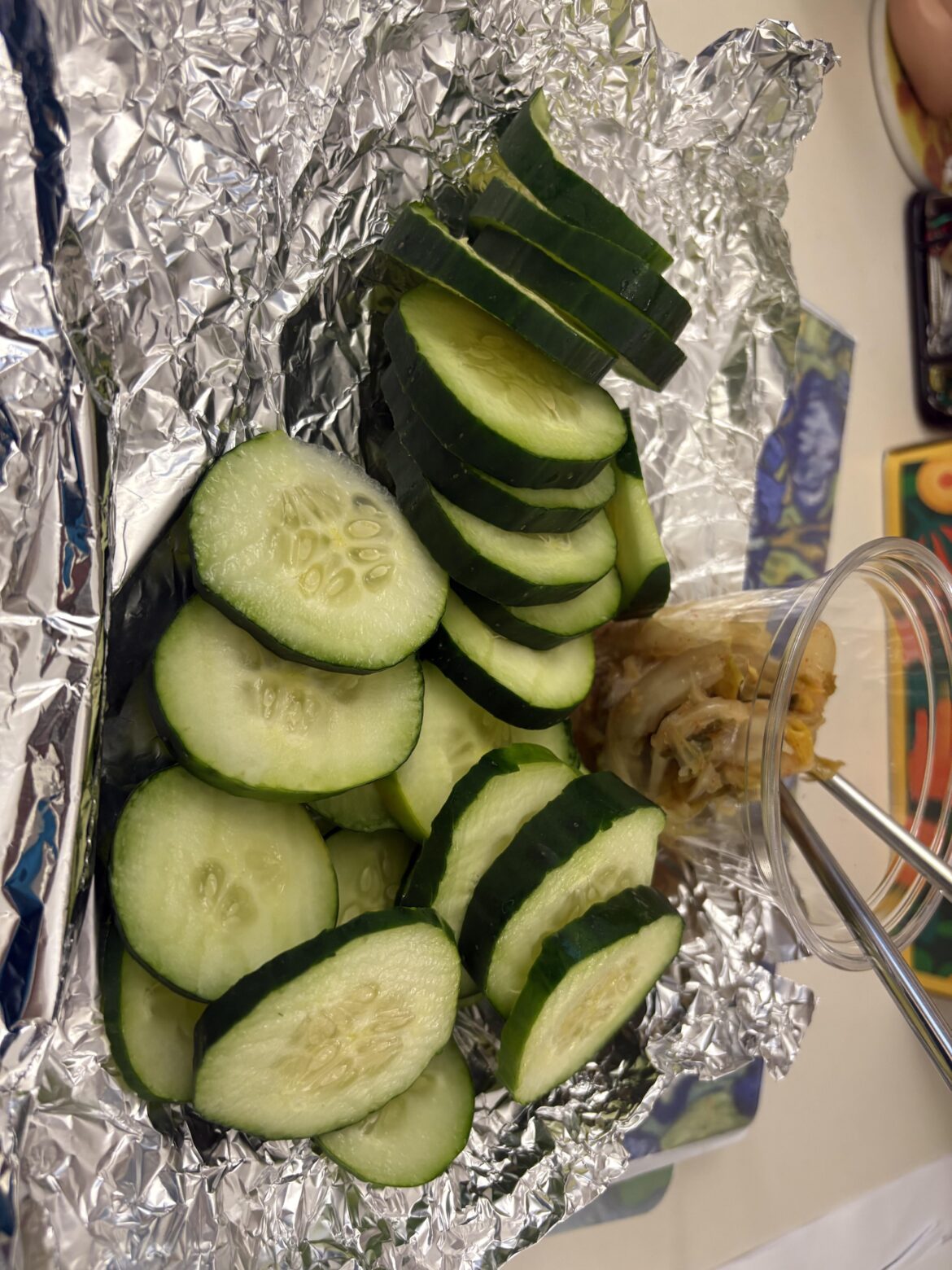 80 calories, takes forever to eat, pretty filling