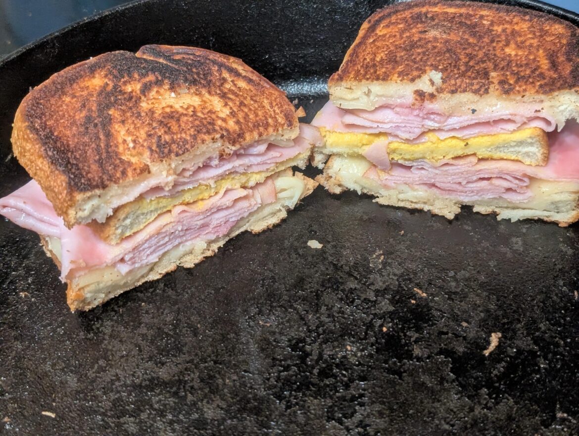 Work at home sandwich