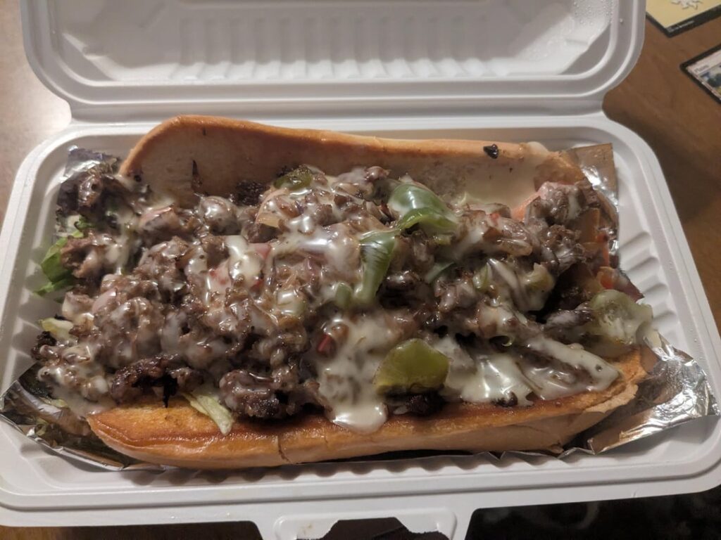 Philly Cheese Steak from Frosty Queen in Sacramento, California