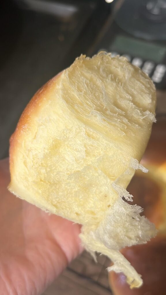 Pillowy sandwich rolls