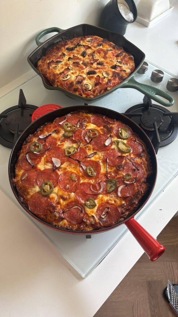 First foolproof pan pizza! First foolproof pan pizza!